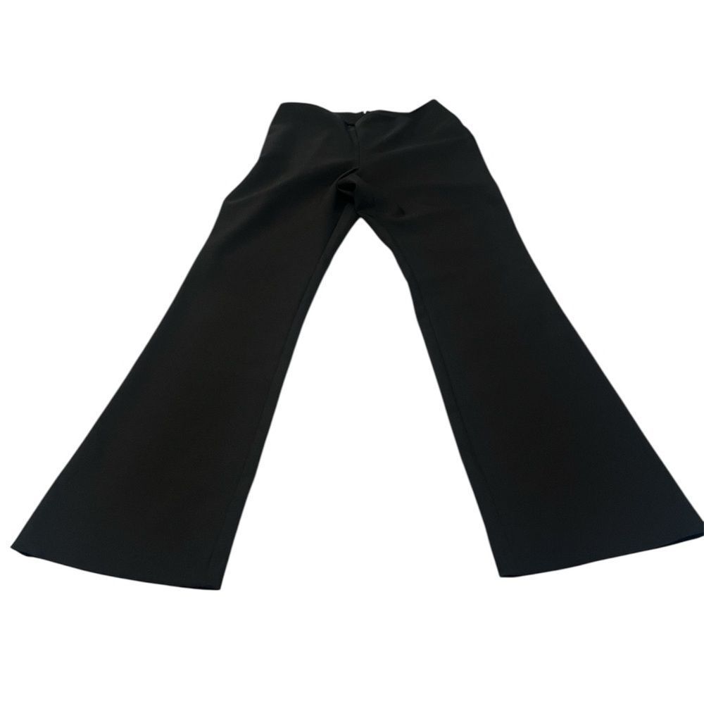 Vintage Star C.C.C junior size 7 black flare back zip dress pants EVC